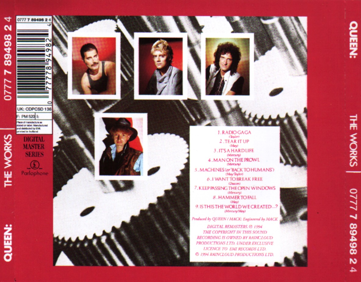 Queen  The works  back [1994 Rem]